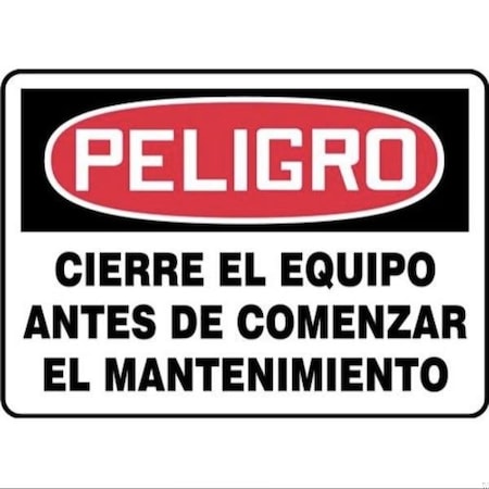 Accuform OSHA DANGER Safety Sign LOCK OUT SHMLKT007XP SHMLKT007XP